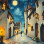 medieval alleys dream symbolism