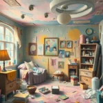 messy room in dreams