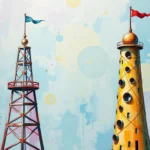 metal towers dream symbols