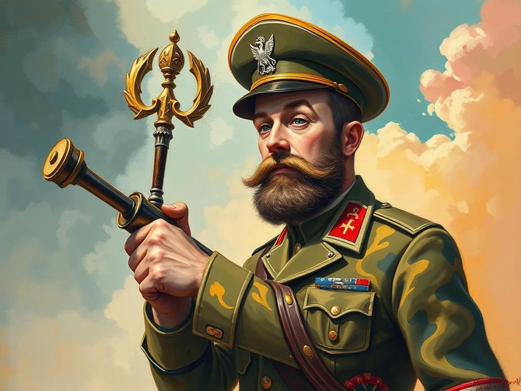 military man dream symbol delving into strength power and control