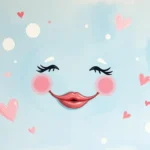 milky lips and cheeks dream meaning