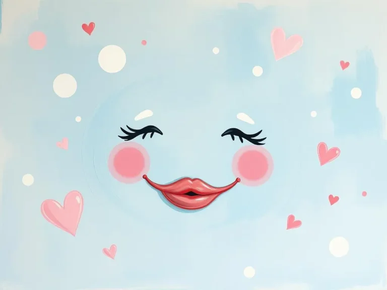 Milky Lips and Cheeks Dream Meaning