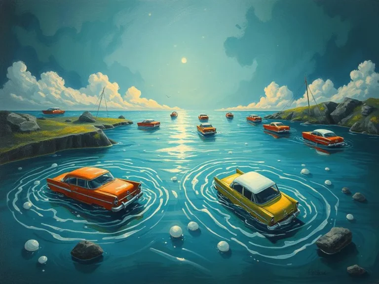 Mind the Water: Unraveling the Enigma of Dreaming About Sinking Cars