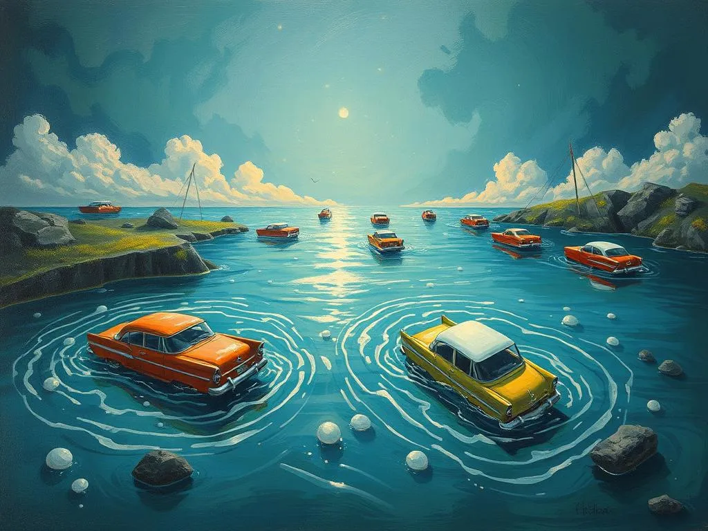 mind the water unraveling the enigma of dreaming about sinking cars