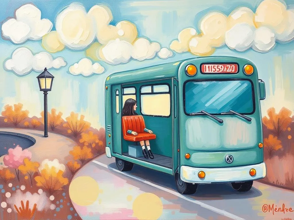 missed bus in dream