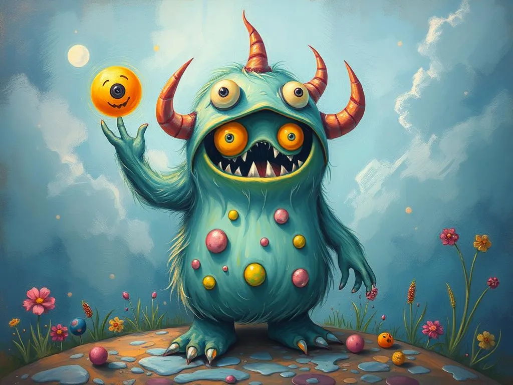 monster costume in dreams