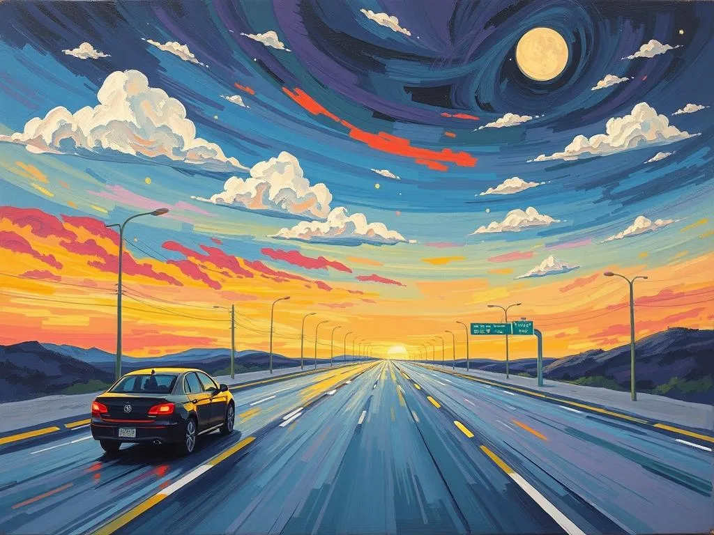 motorway dreams symbolism