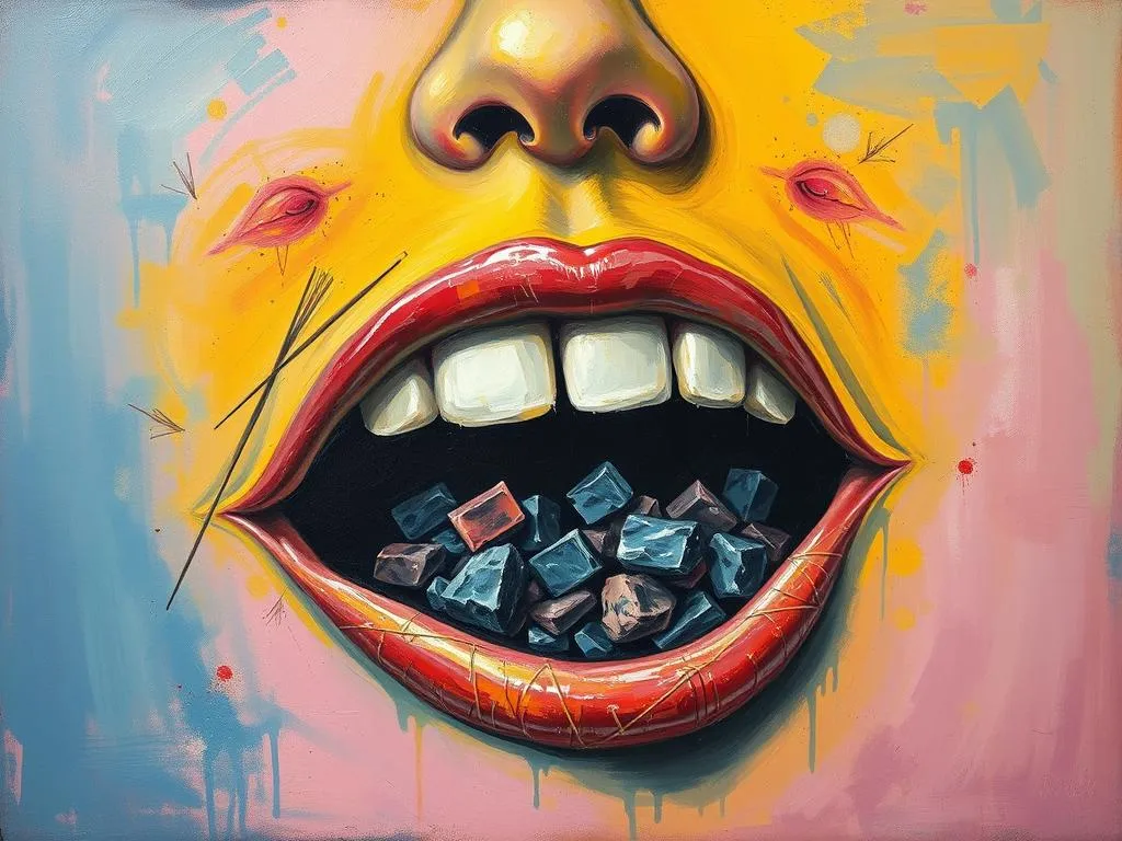 mouth full of ashes dream meaning and symbolism