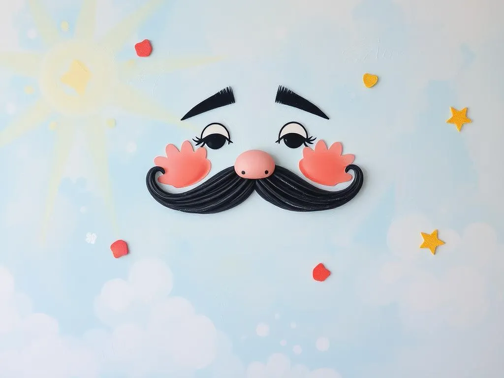 mustache in dreams