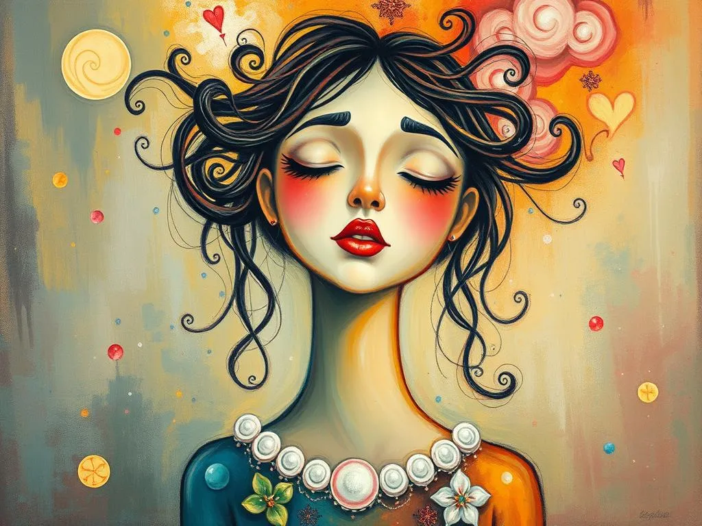 mysterious woman dream symbol