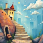 narrow steps in dreams