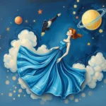 navy blue silk dress dream meaning