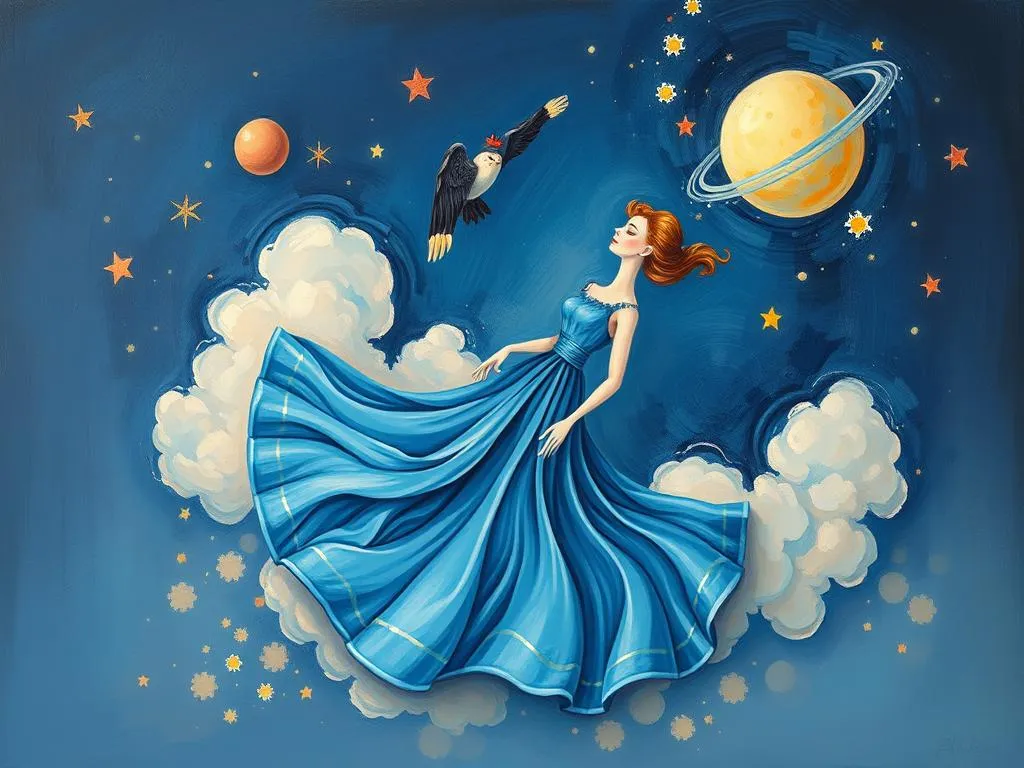 navy blue silk dress dream meaning