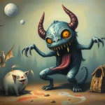 nightmares about evil creature
