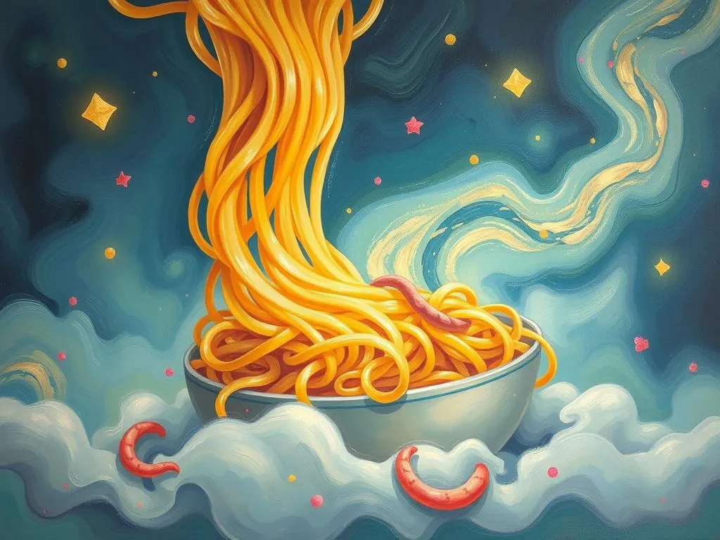 noodles in dreams unveiling their hidden meanings