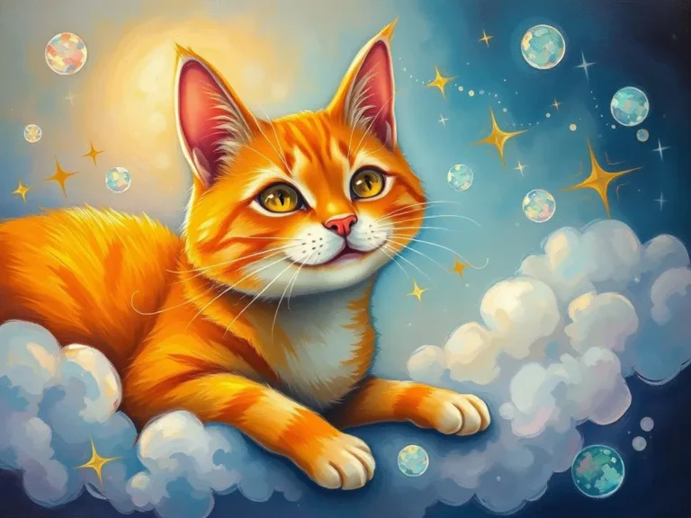 Orange Cat in Dreams Meaning