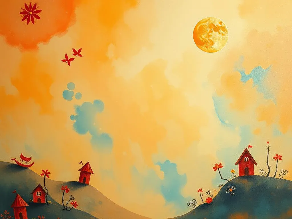 orange haze in dreams