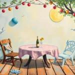 outdoor table dream meaning