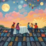 party on a roof dream meaning
