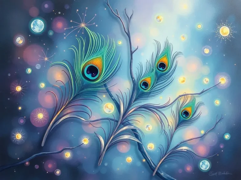 Peacock Feathers in Dreams