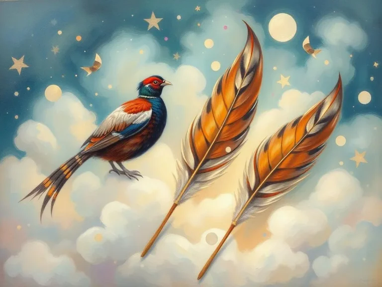 Pheasant Feathers in Dreams Unveiling Their Symbolic Meaning