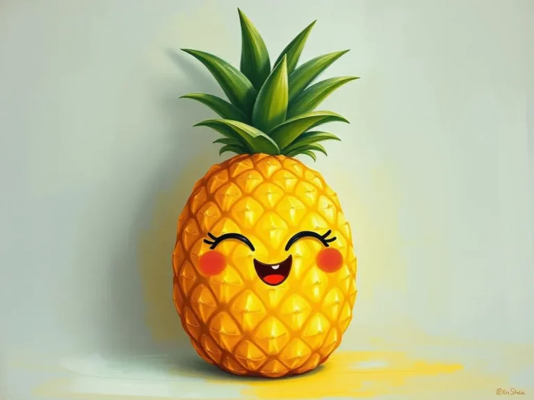 Pineapple Translucent Yellow Case Symbolism