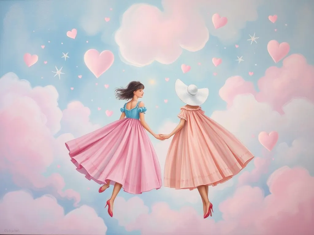 pink and blue frocks in dreams meaning interpretation