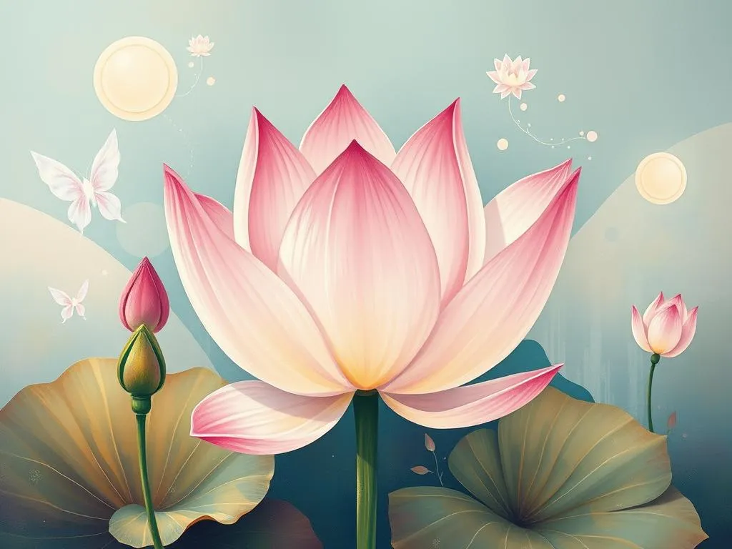 pink lotus in dreams