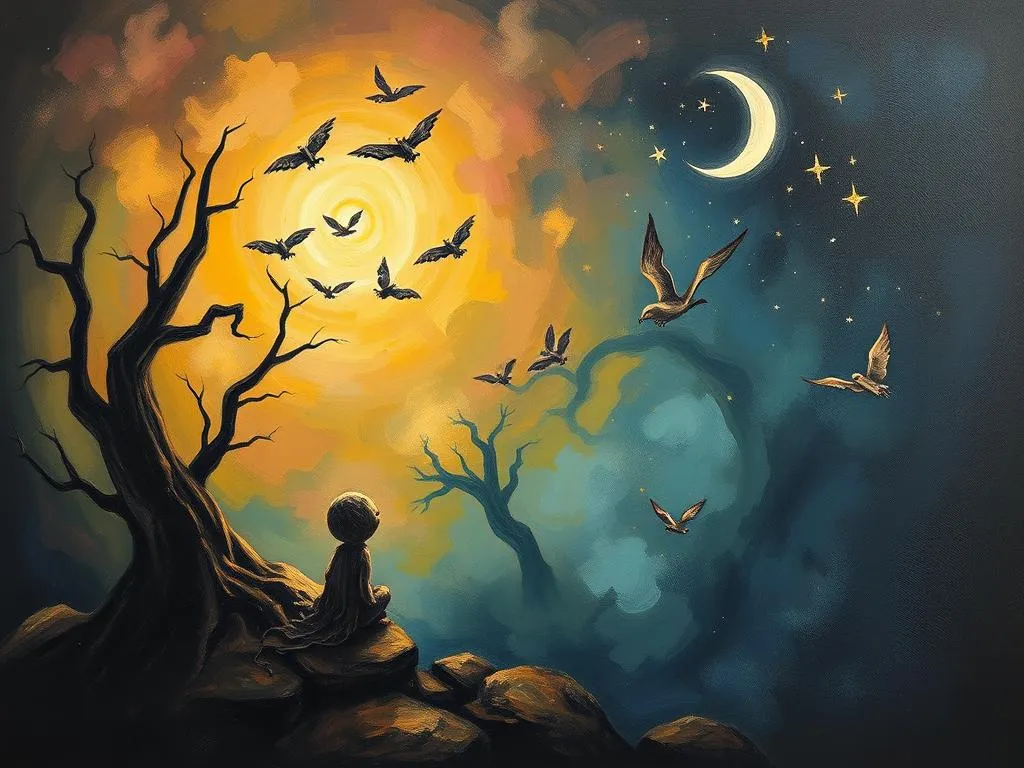 pitch black dark in dreams symbolism meaning and interpretation