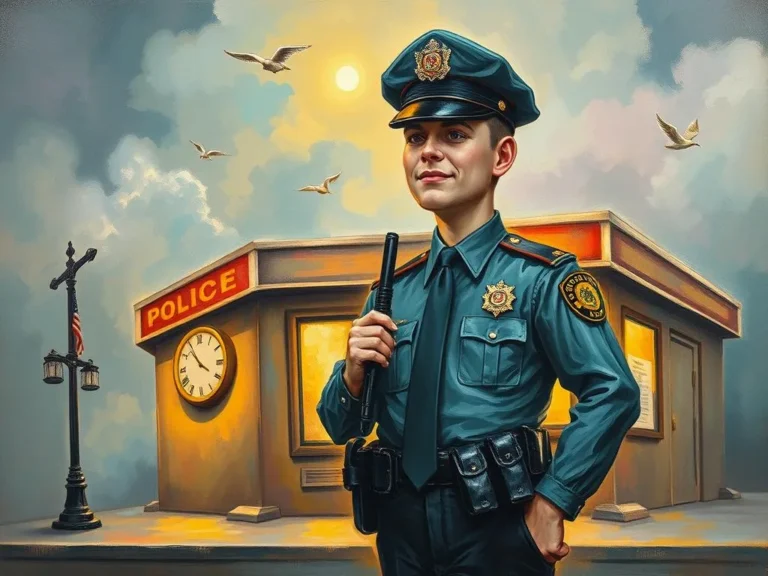 Police Station Dream Meaning: Authority, Law, and Order