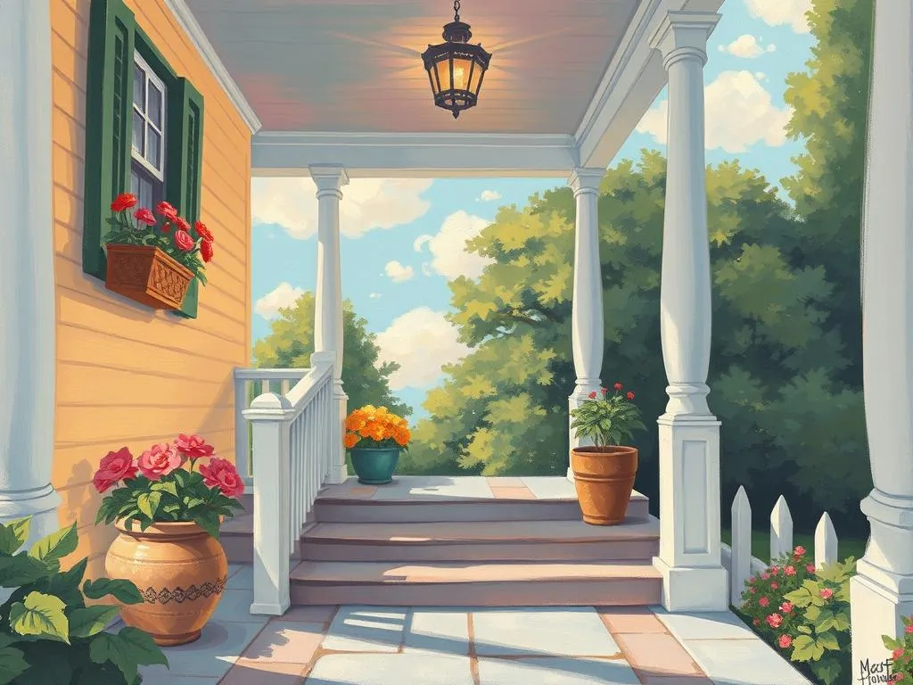 porch steps in dreams