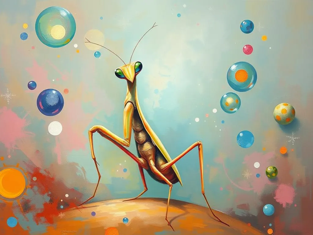 powerful presence praying mantis dream symbol