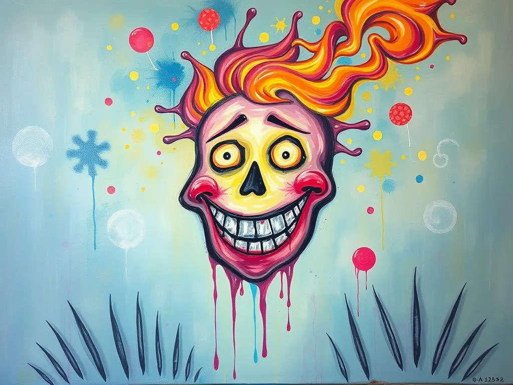 prank of dying dream symbol