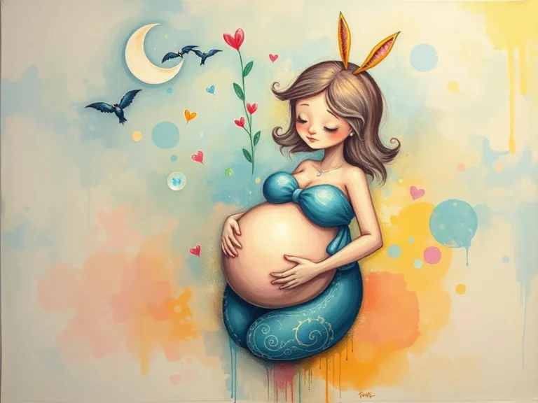 Pregnant Dream Symbols Meaning not Pregnant