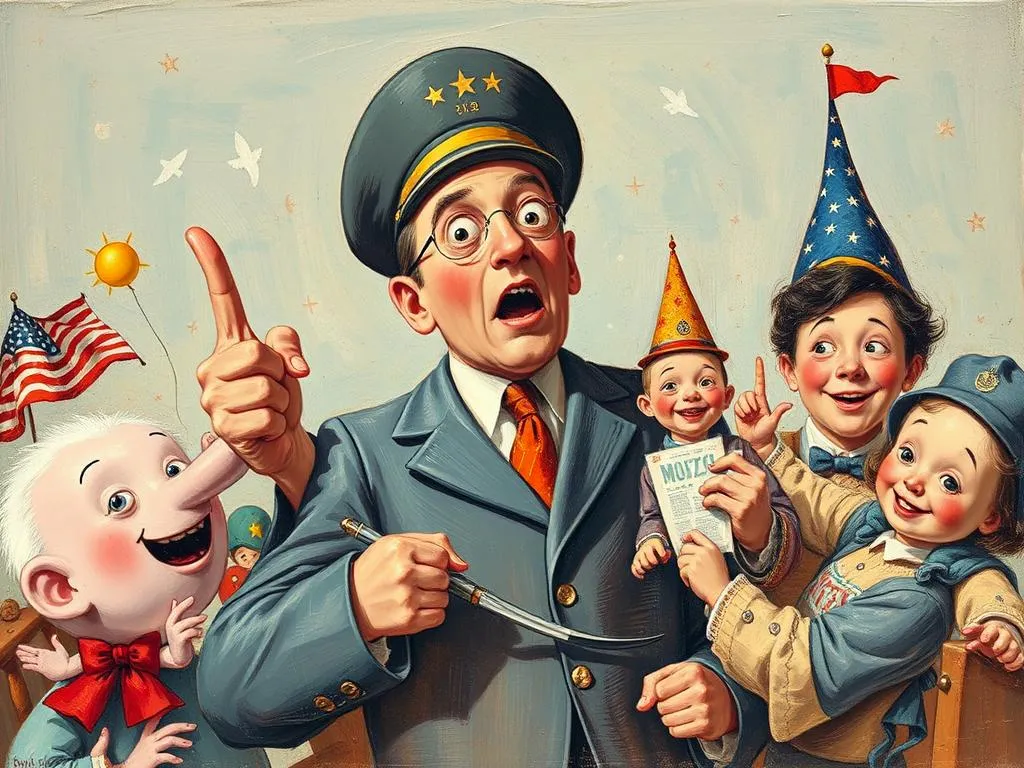propaganda magazine cover hidden messages