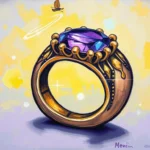 purple stone ring dream symbolism