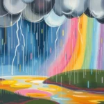 rain storm symbolism