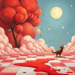 red as a sanguine dream delving into the symbolism of red floors