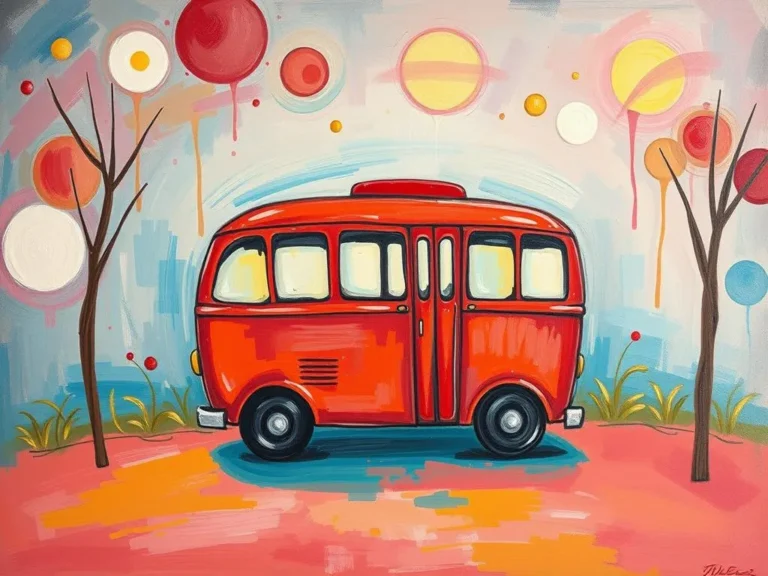 Red Bus Dream Meaning and Symbolism