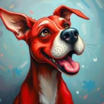 red dog with gaping maw in dreams