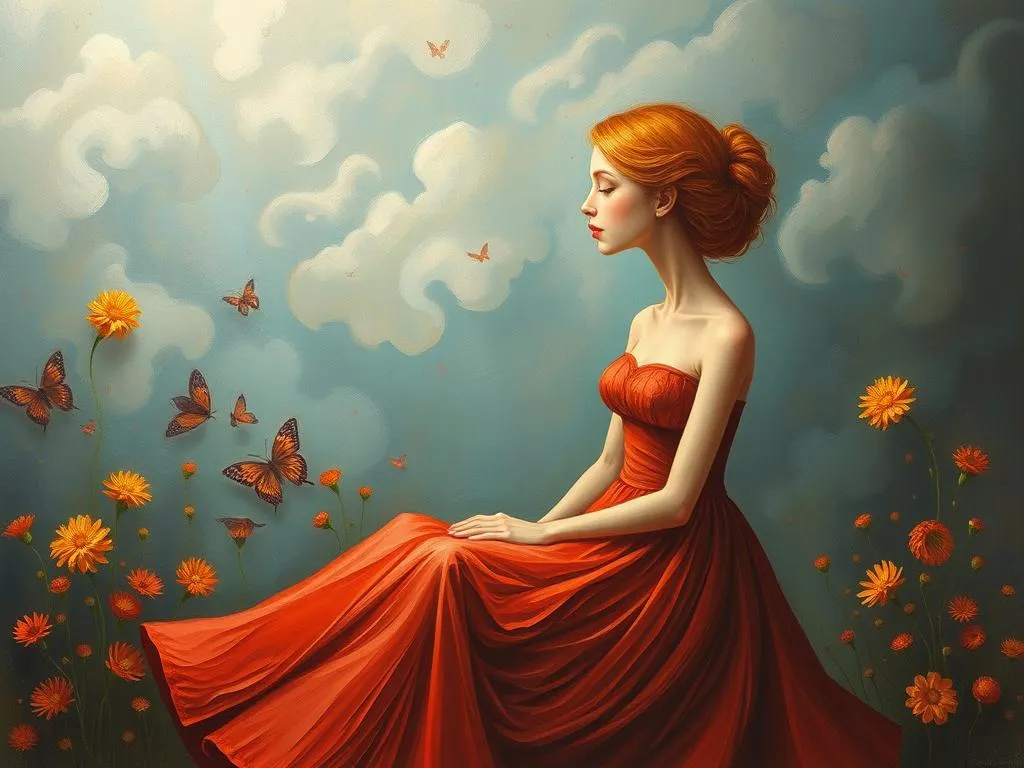 red dress symbolism in dreams