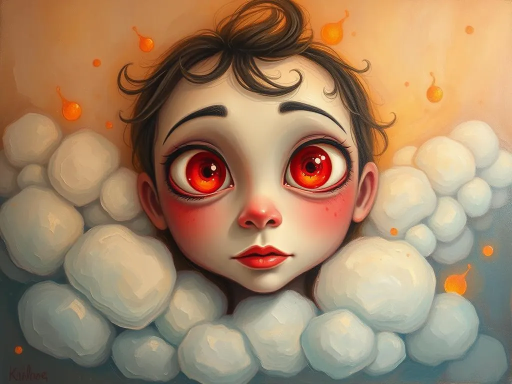 red eyes in dreams