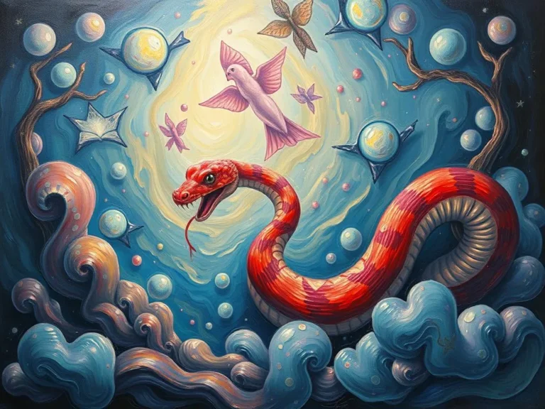 Red Snake in Dreams: Unraveling the Hidden Meaning