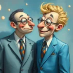 relative in blue suit dream symbolism