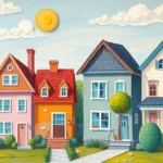 residential neighborhood dream meaning