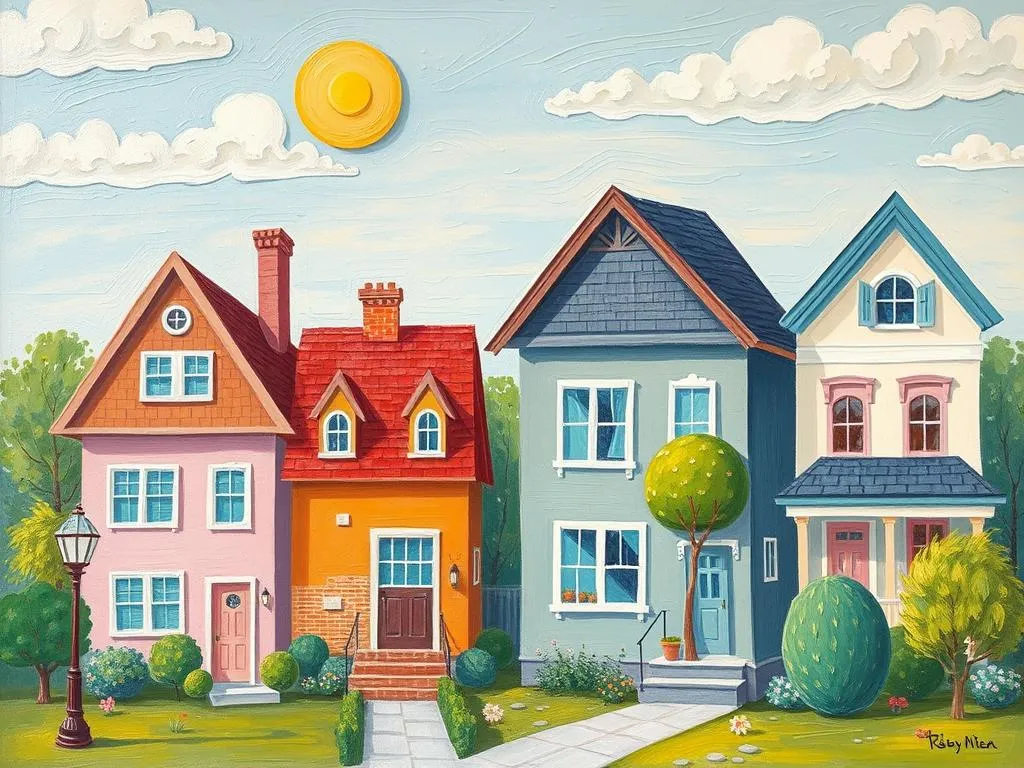 residential neighborhood dream meaning