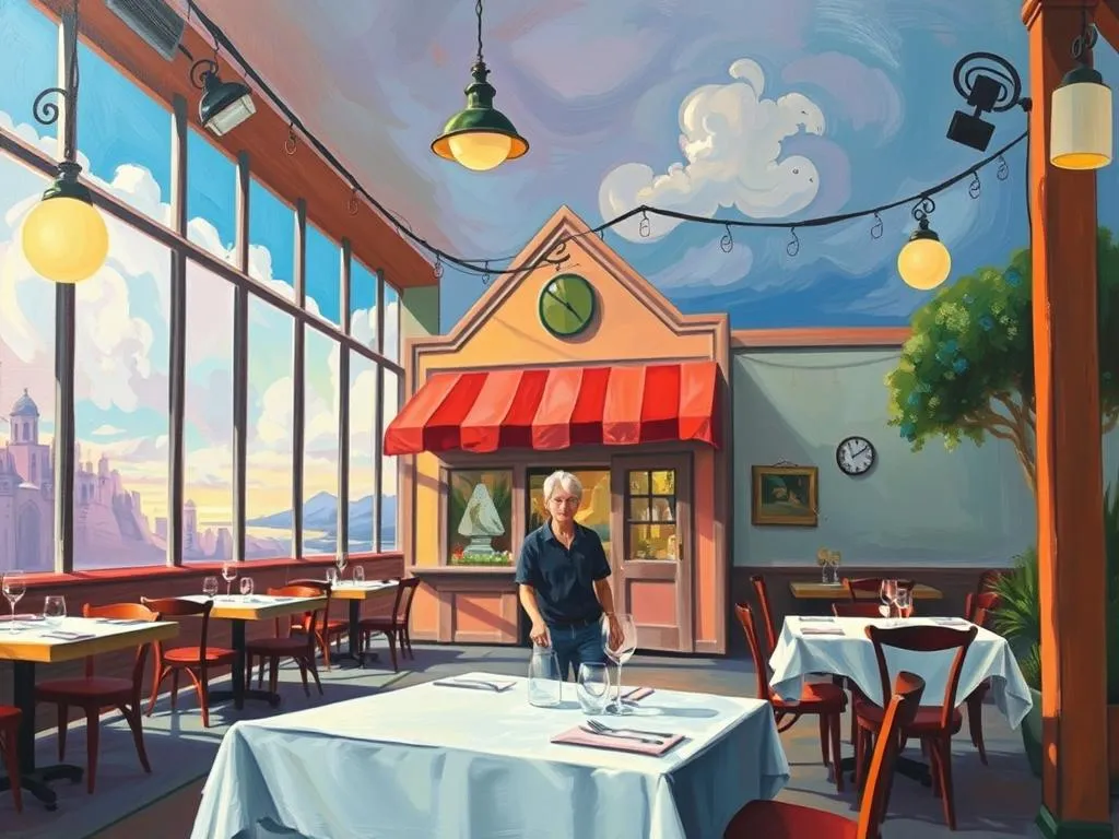 restaurant building dream symbolism