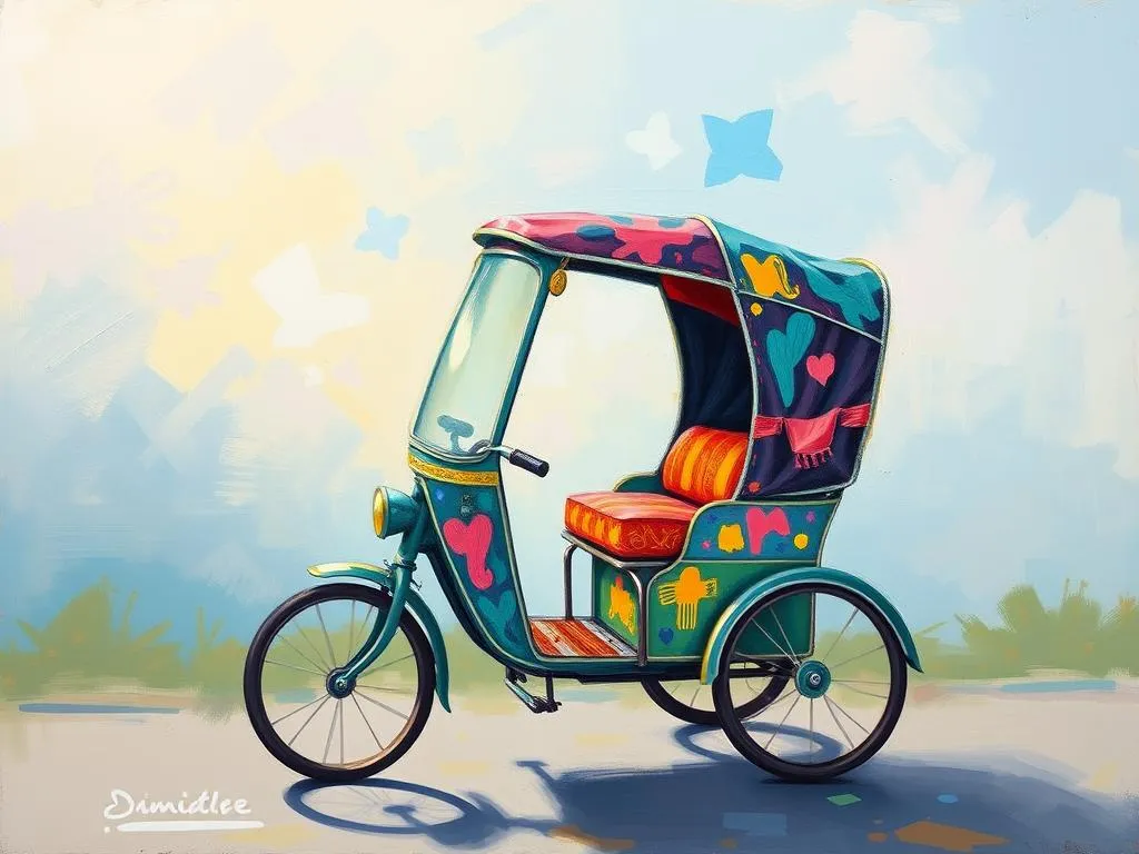 rickshaw dream symbol