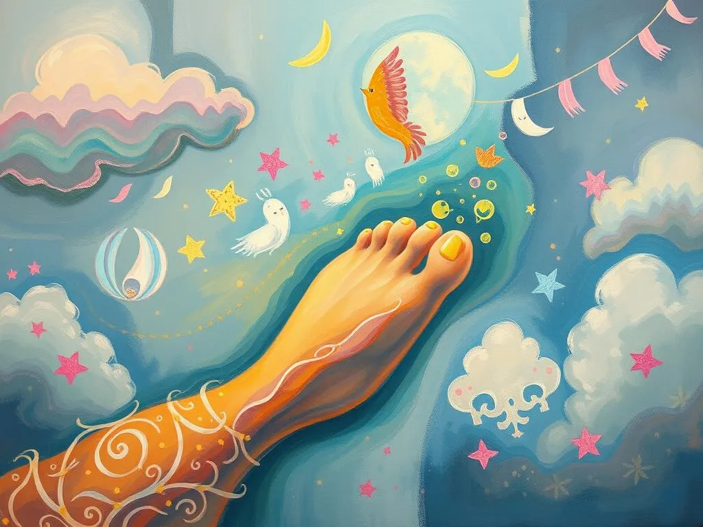 right foot in dreams