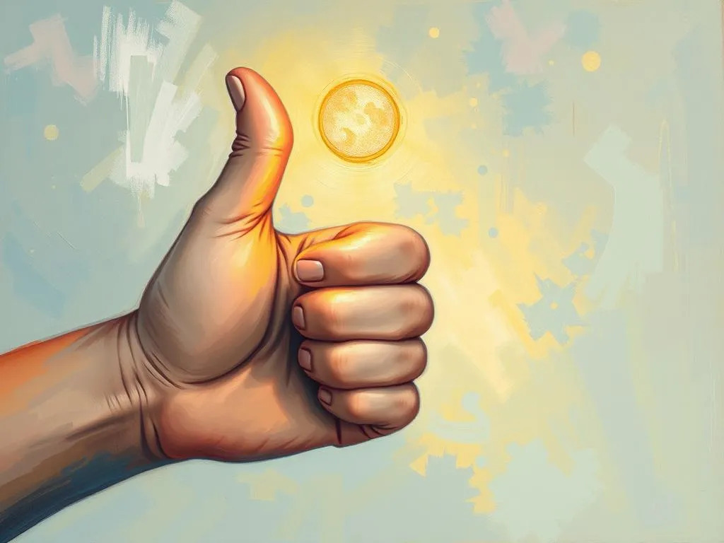 right thumb dream symbol insights significance